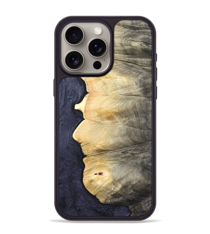 iPhone 15 Pro Max Wood Phone Case - Kahlil (Wood Burl, 823130)
