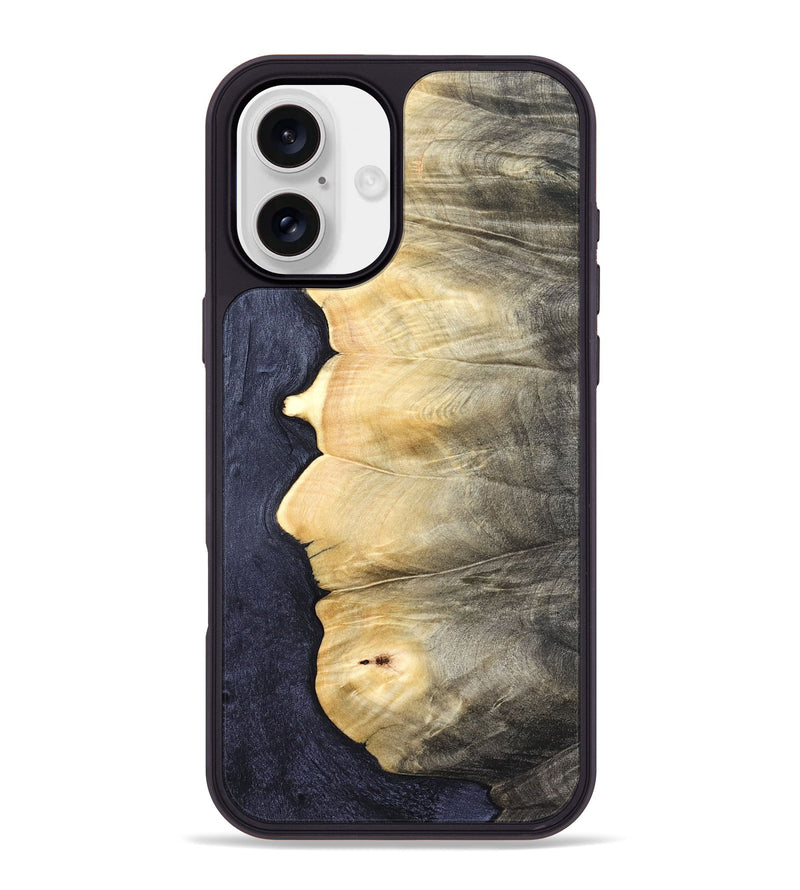 iPhone 16 Plus Wood Phone Case - Kahlil (Wood Burl, 823130)