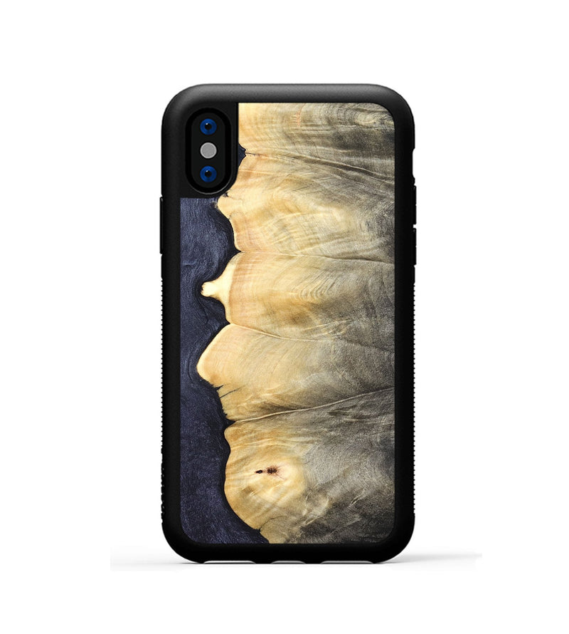 iPhone Xs Wood Phone Case - Kahlil (Wood Burl, 823130)