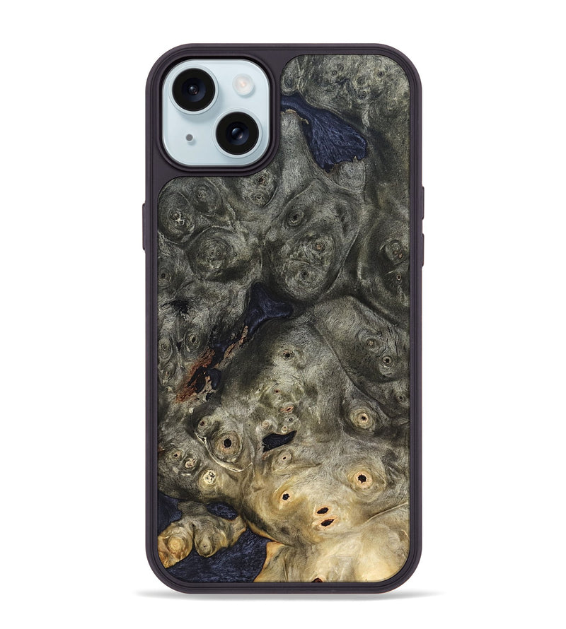 iPhone 15 Plus Wood Phone Case - Vanessa (Wood Burl, 823132)