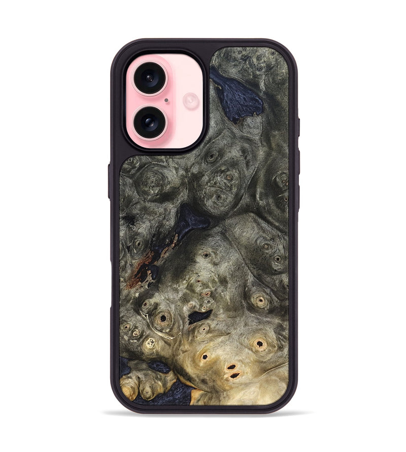 iPhone 16 Wood Phone Case - Vanessa (Wood Burl, 823132)