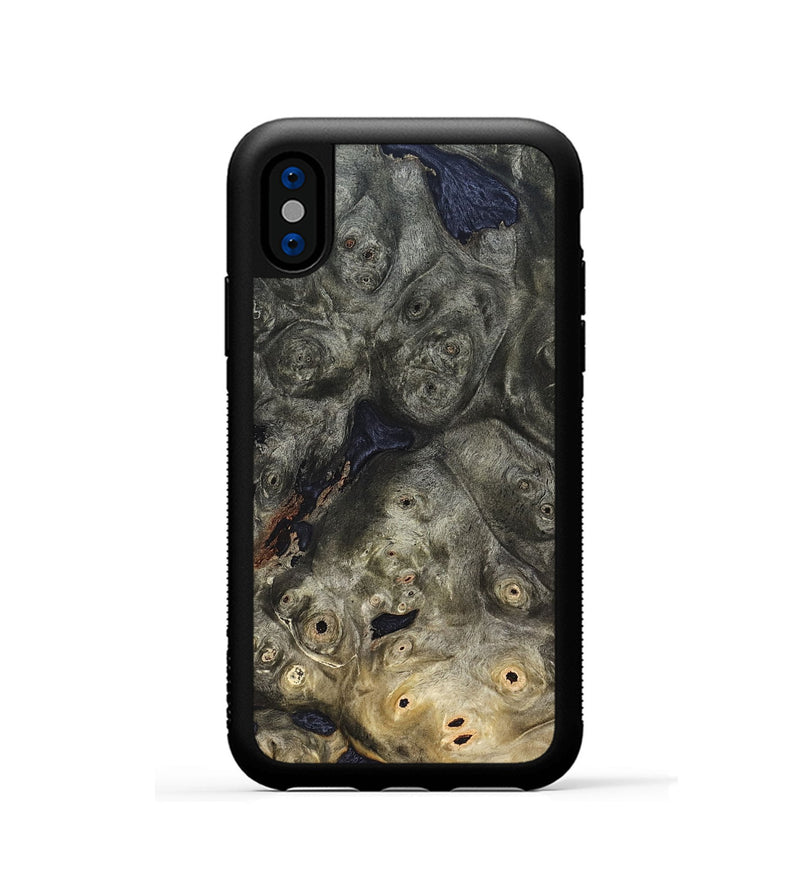 iPhone Xs Wood Phone Case - Vanessa (Wood Burl, 823132)