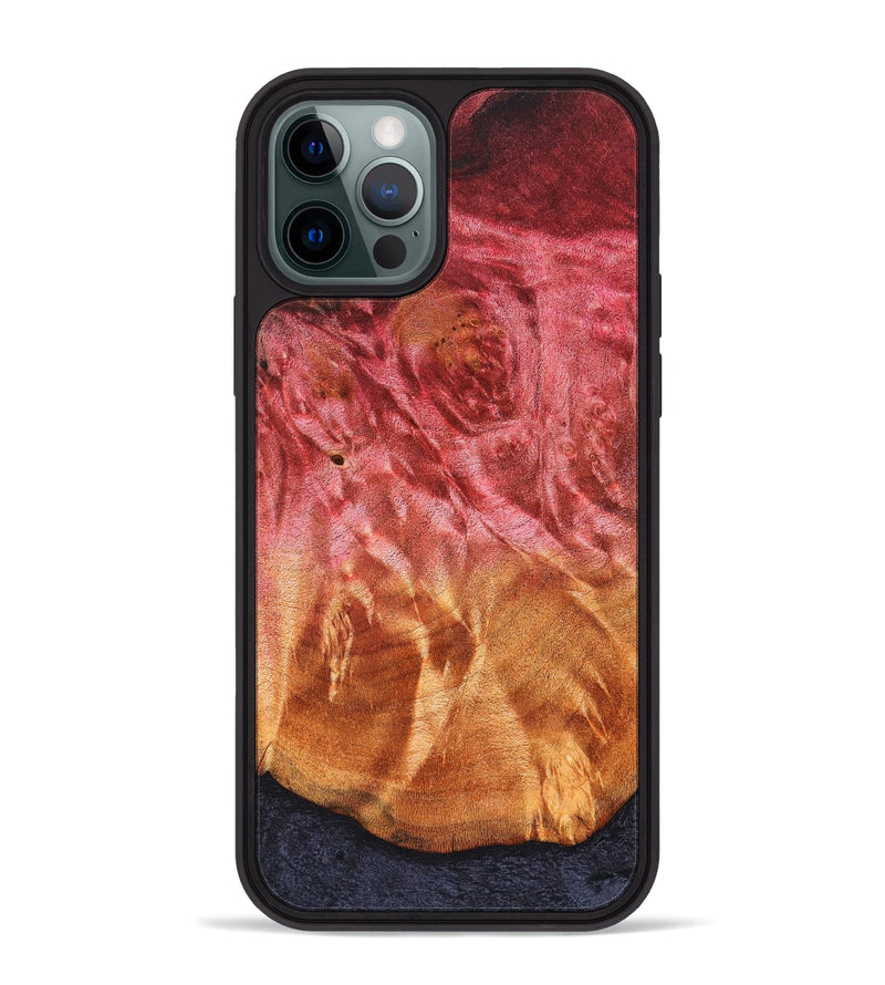 iPhone 12 Pro Max Wood Phone Case - Antone (Wood Burl, 823135)