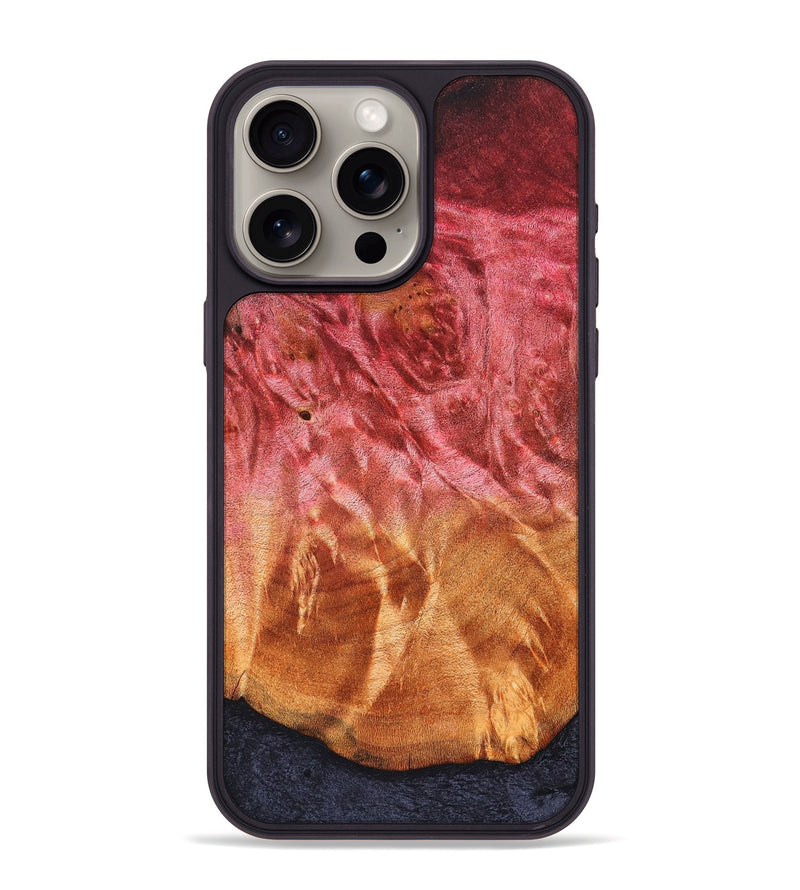 iPhone 15 Pro Max Wood Phone Case - Antone (Wood Burl, 823135)