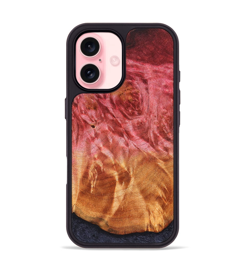 iPhone 16 Wood Phone Case - Antone (Wood Burl, 823135)