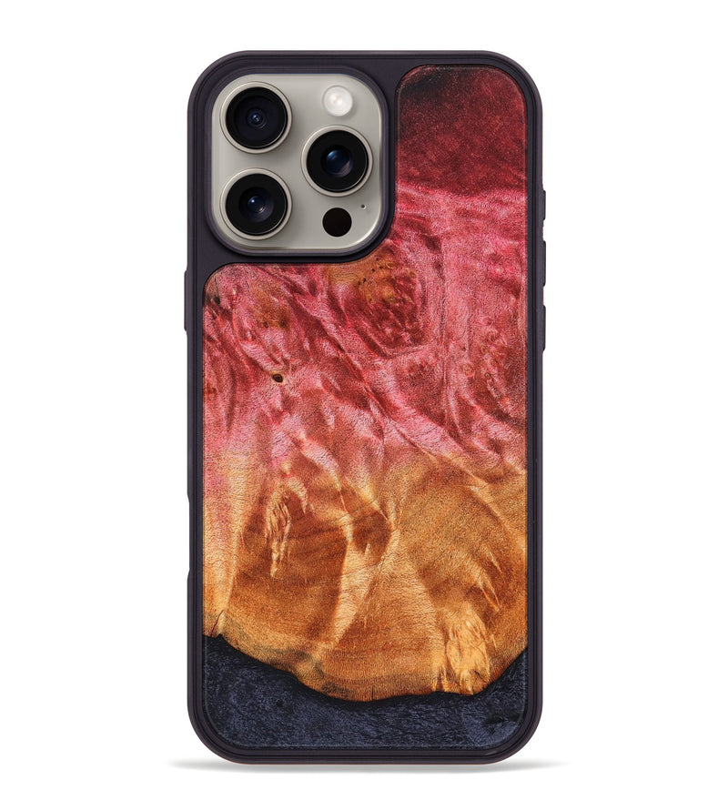 iPhone 16 Pro Max Wood Phone Case - Antone (Wood Burl, 823135)