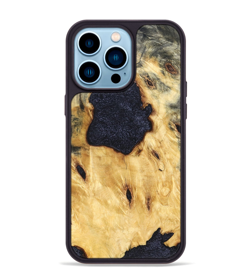 iPhone 14 Pro Max Wood Phone Case - Ruthie (Wood Burl, 823136)