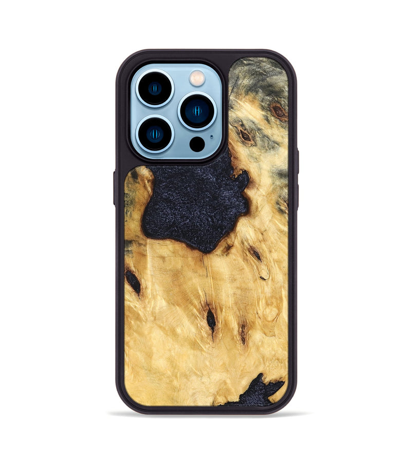 iPhone 14 Pro Wood Phone Case - Ruthie (Wood Burl, 823136)
