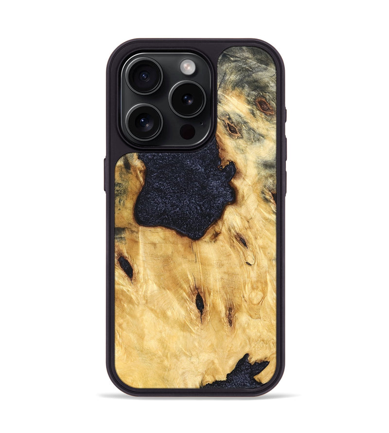 iPhone 15 Pro Wood Phone Case - Ruthie (Wood Burl, 823136)