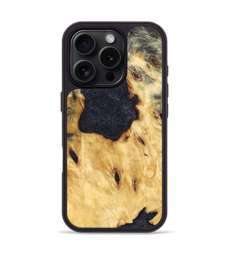 iPhone 16 Pro Wood Phone Case - Ruthie (Wood Burl, 823136)