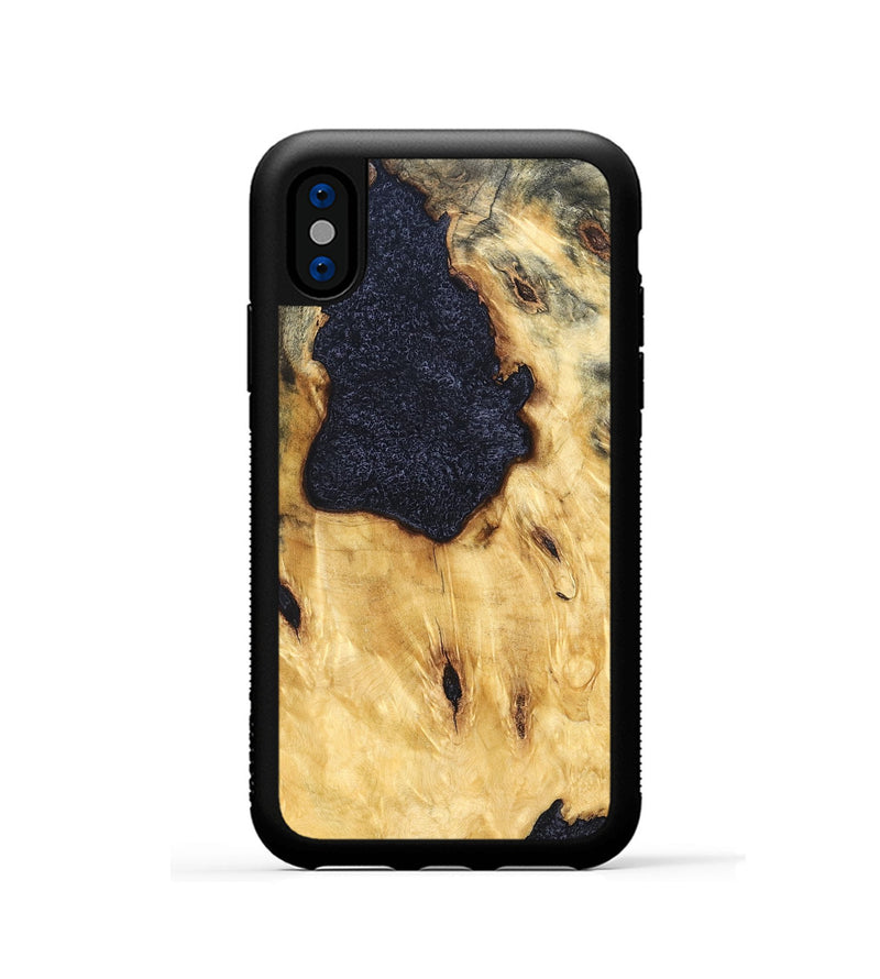 iPhone Xs Wood Phone Case - Ruthie (Wood Burl, 823136)