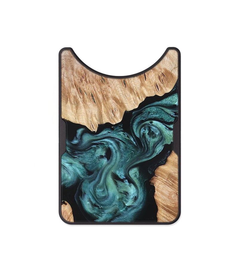 Alloy Wood Wallet - Regan (Green, 823143)