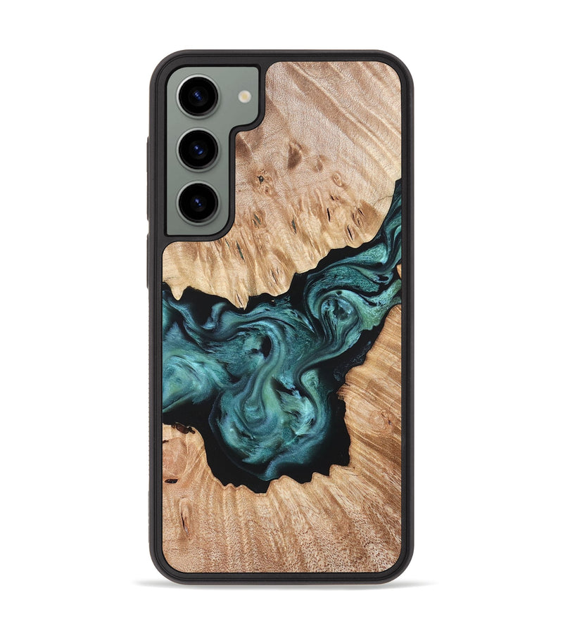 Galaxy S23 Plus Wood Phone Case - Regan (Green, 823143)