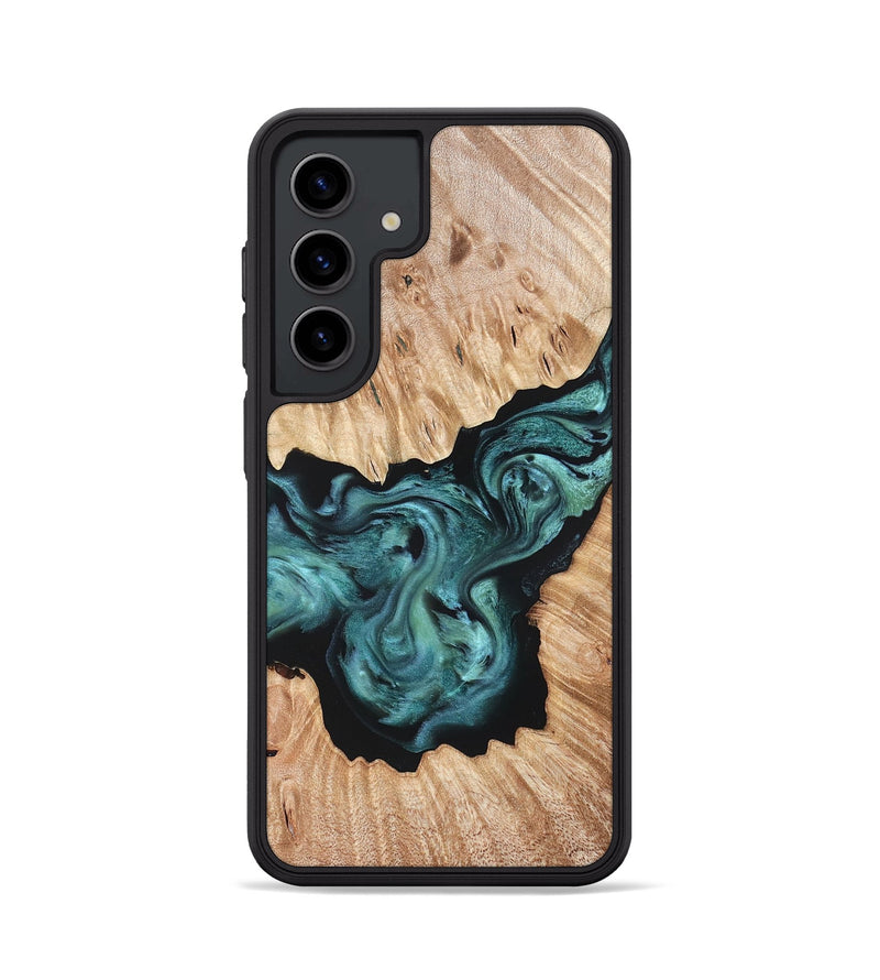 Galaxy S24 Wood Phone Case - Regan (Green, 823143)