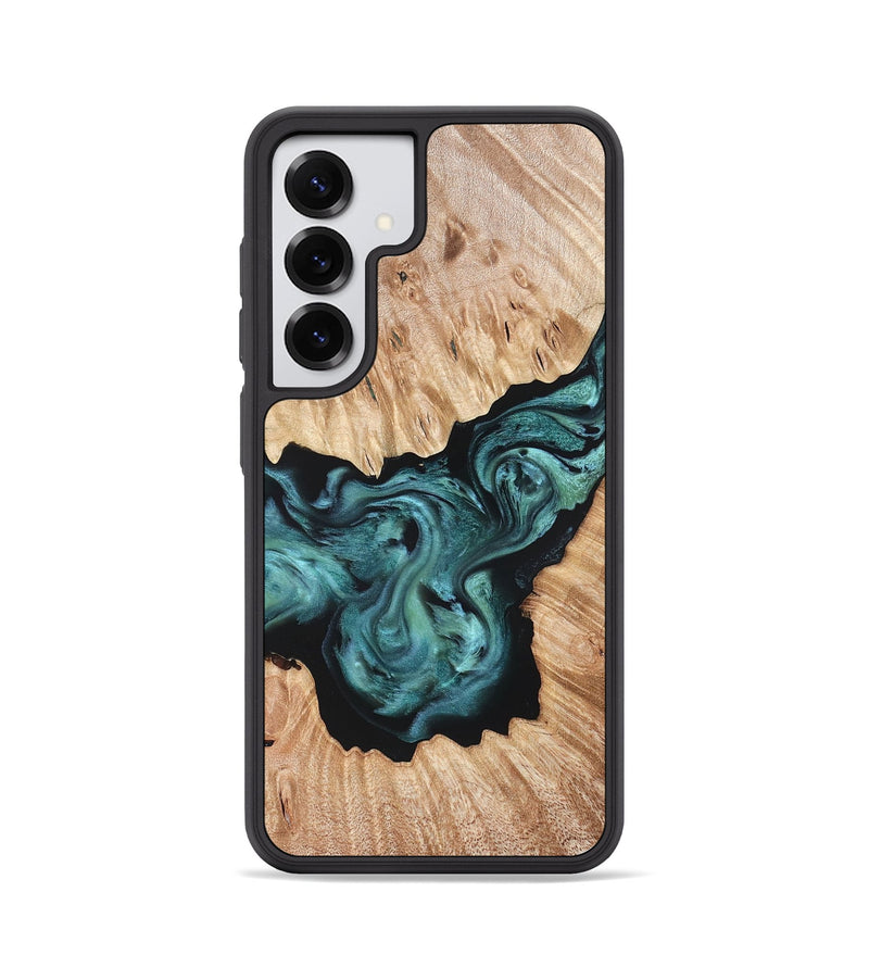 Galaxy S25 Wood Phone Case - Regan (Green, 823143)
