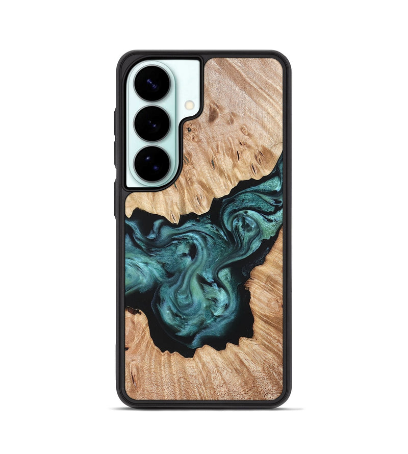 Galaxy S26 Wood Phone Case - Regan (Green, 823143)