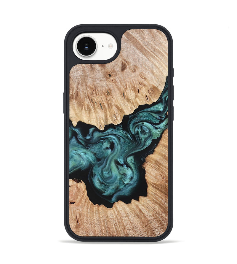 iPhone 17e Wood Phone Case - Regan (Green, 823143)