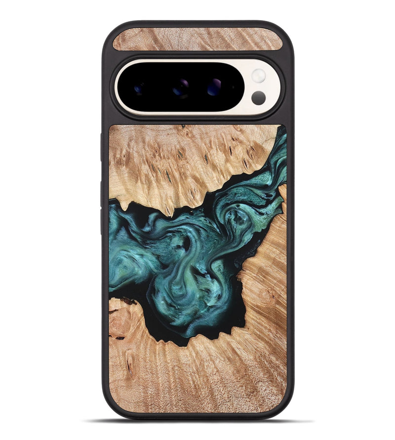 Pixel 9 Pro XL Wood Phone Case - Regan (Green, 823143)