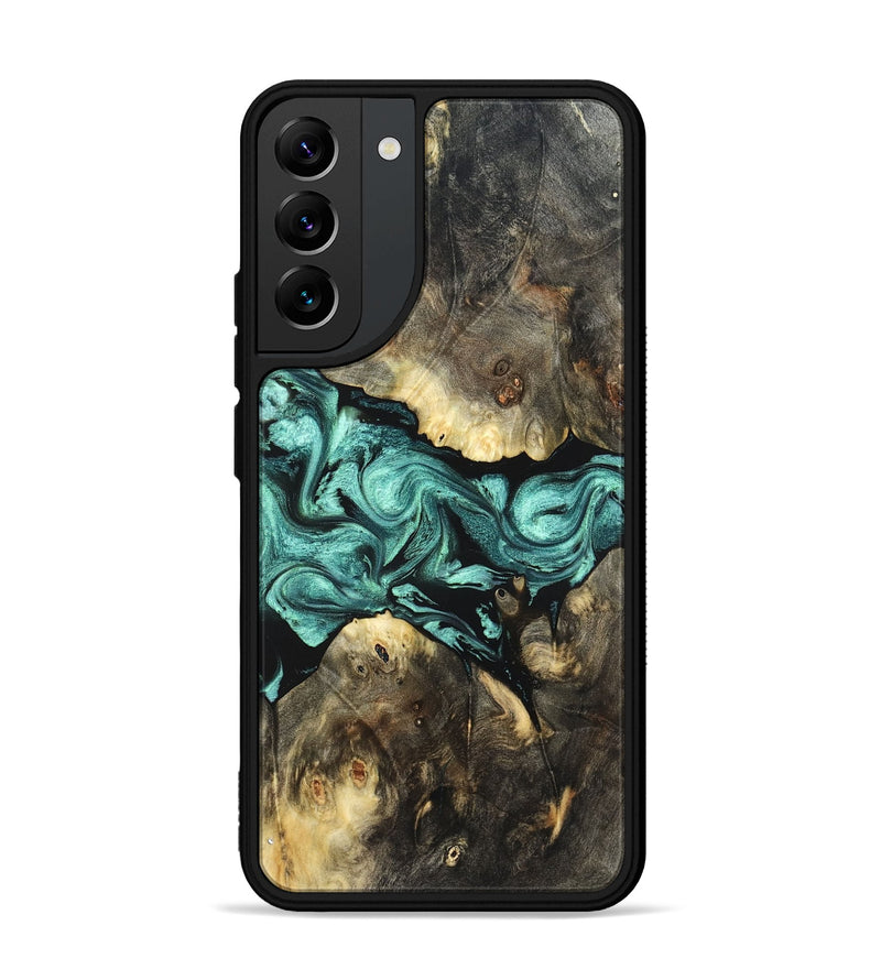 Galaxy S22 Plus Wood Phone Case - Zella (Green, 823144)