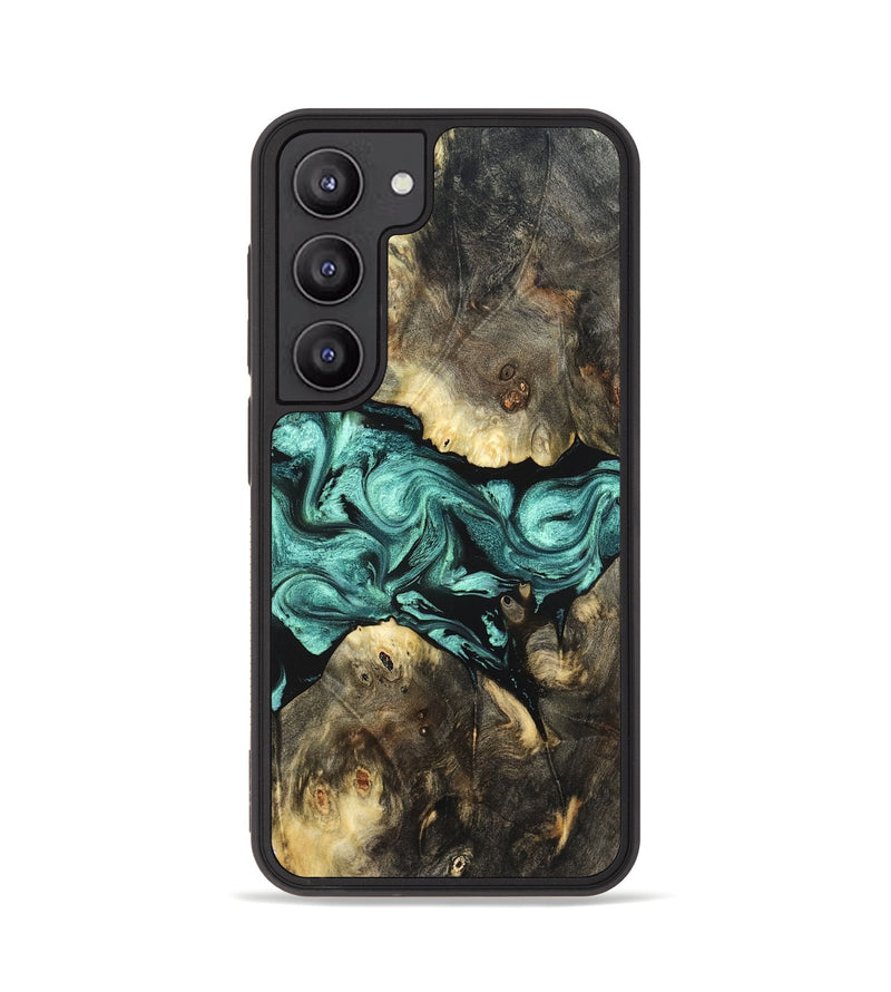 Galaxy S23 Wood Phone Case - Zella (Green, 823144)
