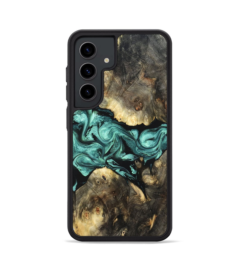 Galaxy S24 Wood Phone Case - Zella (Green, 823144)