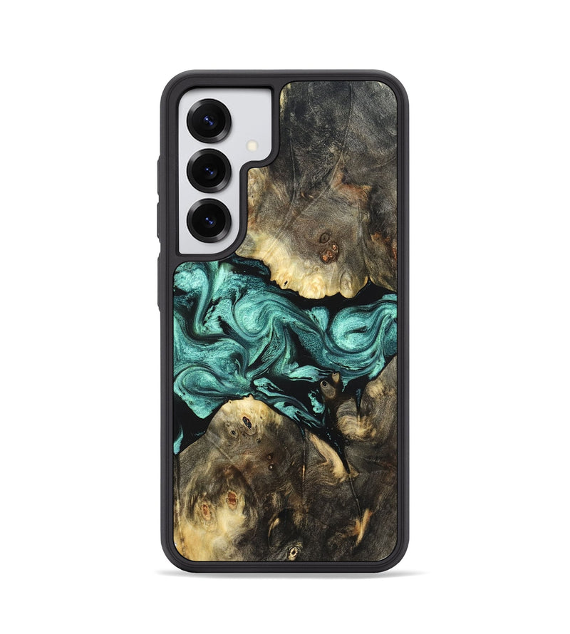 Galaxy S25 Wood Phone Case - Zella (Green, 823144)