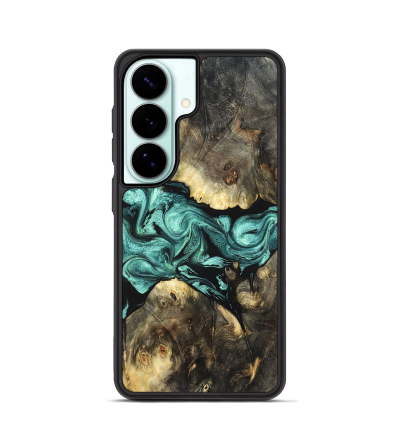 Galaxy S26 Wood Phone Case - Zella (Green, 823144)