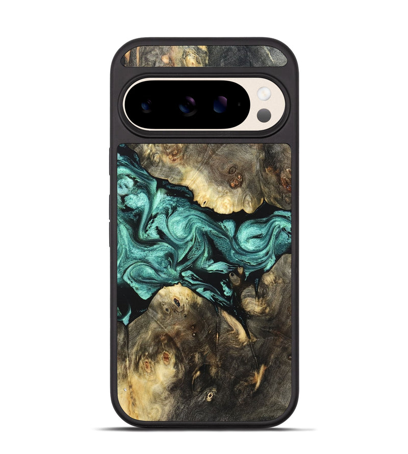 Pixel 10 Wood Phone Case - Zella (Green, 823144)