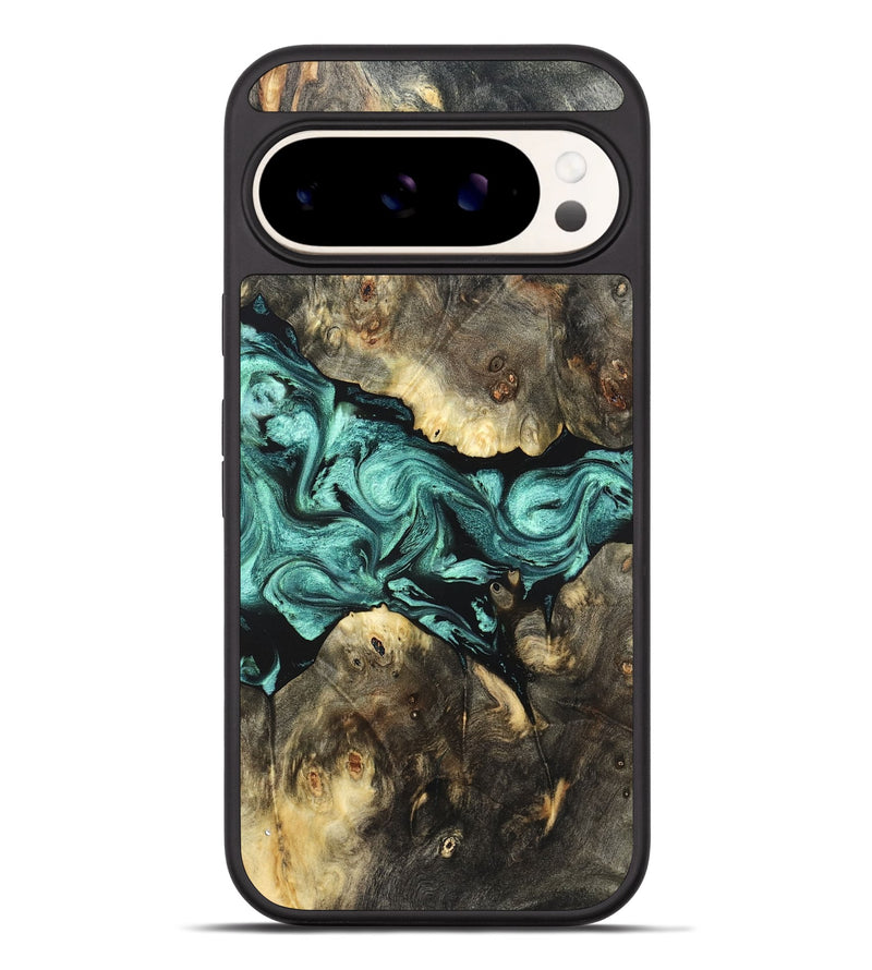 Pixel 9 Pro XL Wood Phone Case - Zella (Green, 823144)