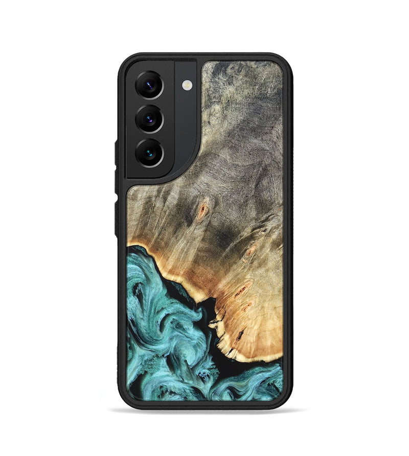 Galaxy S22 Wood Phone Case - Briana (Green, 823148)