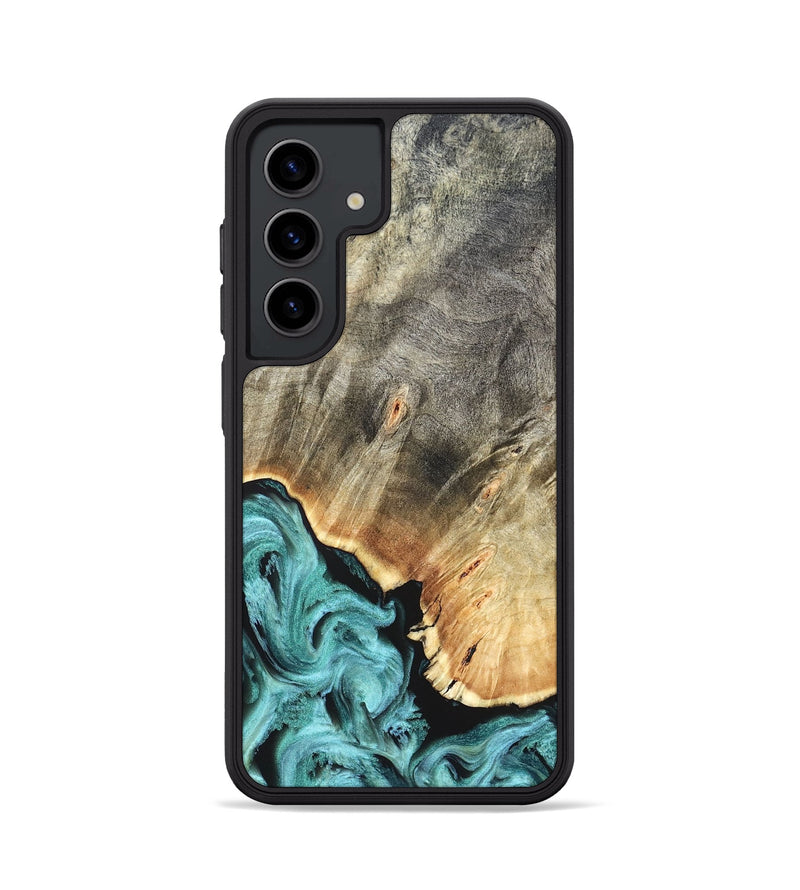Galaxy S24 Wood Phone Case - Briana (Green, 823148)