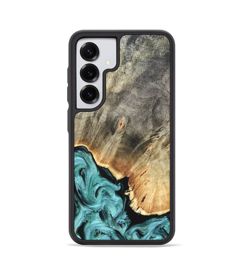Galaxy S25 Wood Phone Case - Briana (Green, 823148)