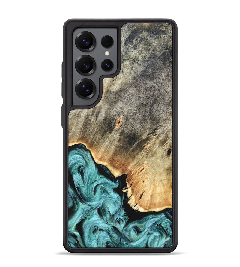 Galaxy S25 Ultra Wood Phone Case - Briana (Green, 823148)