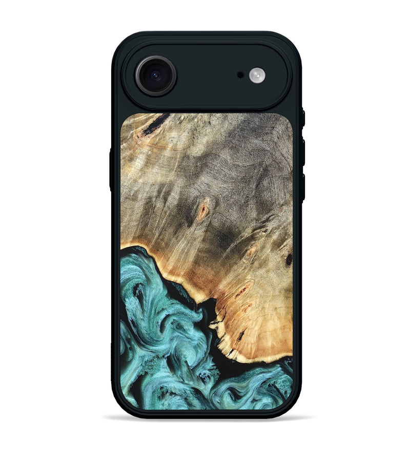 iPhone 17 Air Wood Phone Case - Briana (Green, 823148)