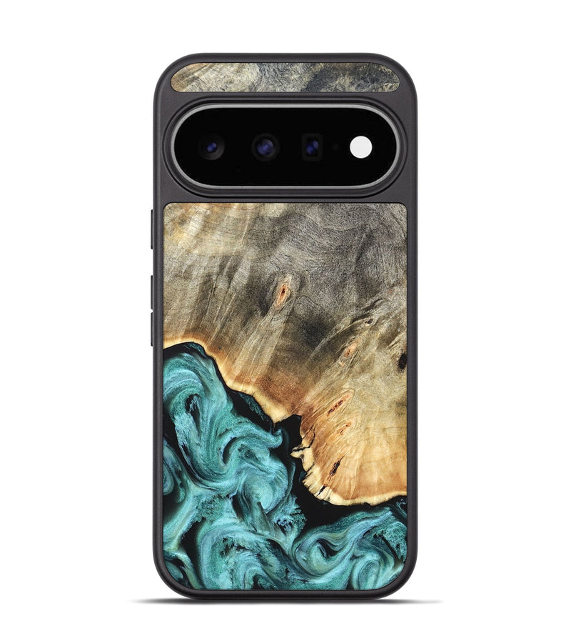 Pixel 11 Wood Phone Case - Briana (Green, 823148)