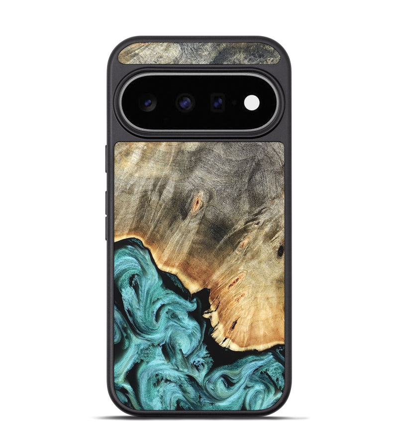 Pixel 11 Pro Wood Phone Case - Briana (Green, 823148)