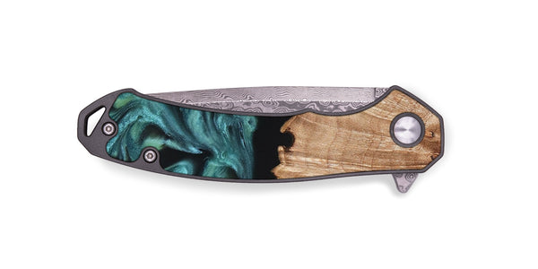 EDC Wood Pocket Knife - Jayda (Green, 823150)