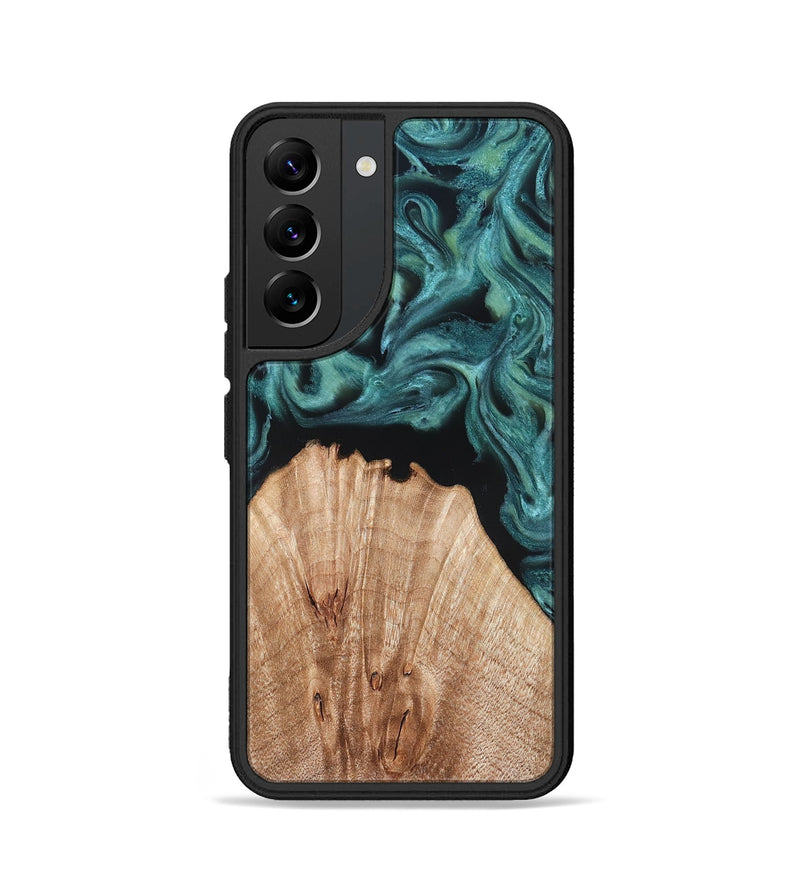 Galaxy S22 Wood Phone Case - Jayda (Green, 823150)