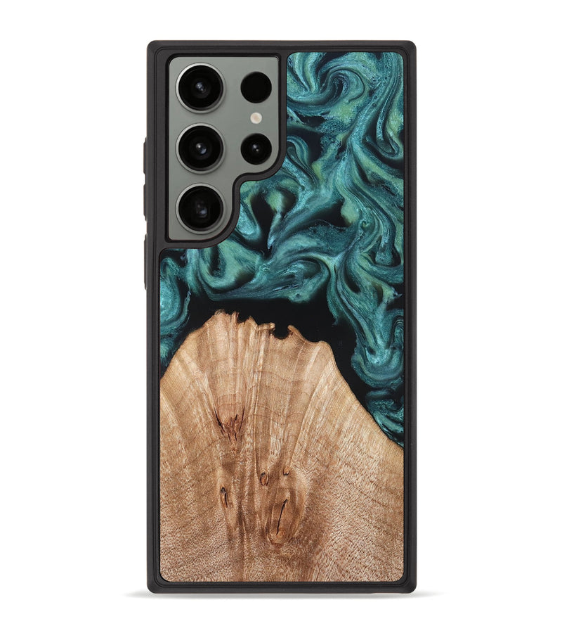 Galaxy S23 Ultra Wood Phone Case - Jayda (Green, 823150)