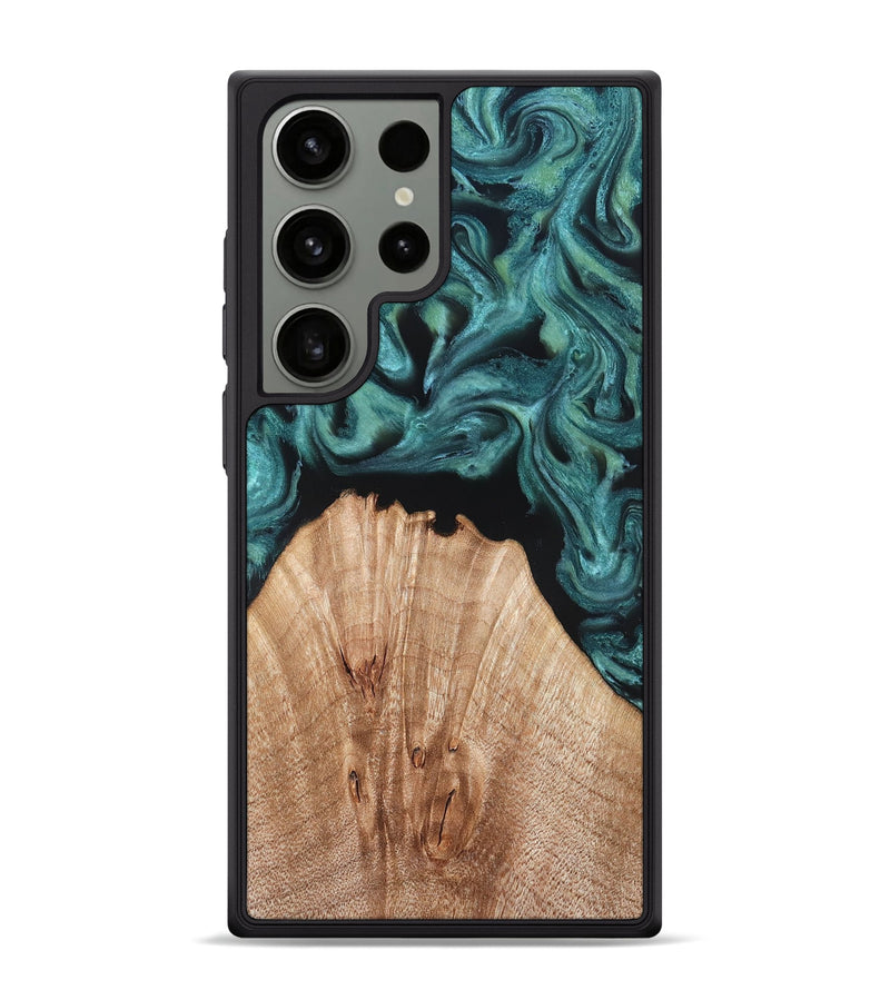 Galaxy S24 Ultra Wood Phone Case - Jayda (Green, 823150)