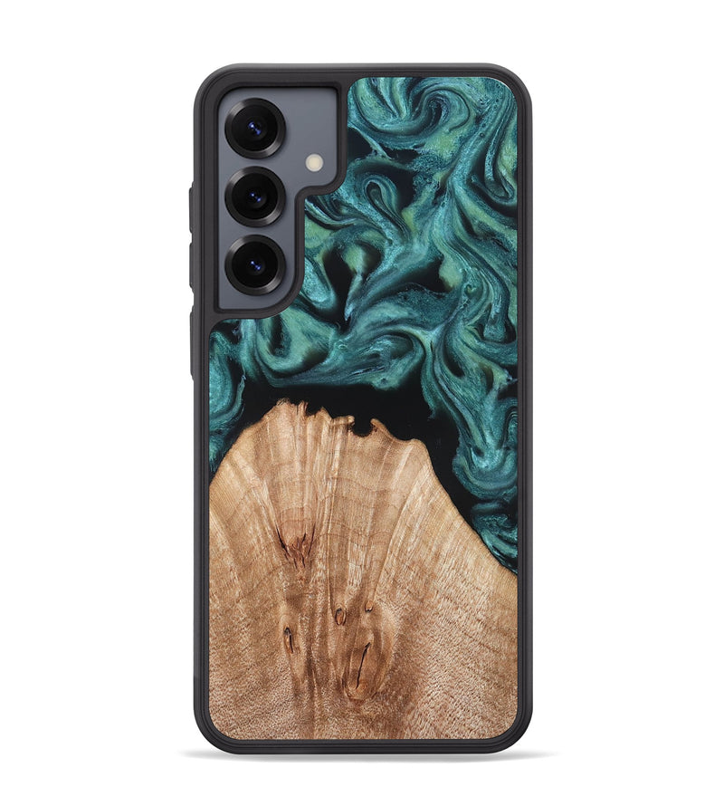 Galaxy S25 Plus Wood Phone Case - Jayda (Green, 823150)