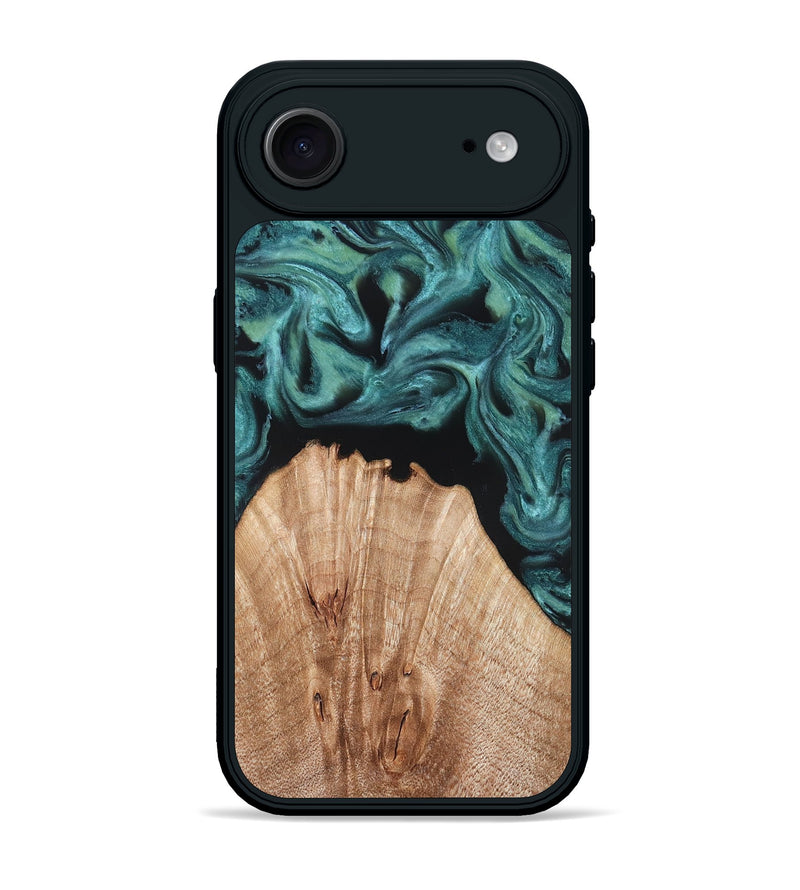 iPhone 17 Air Wood Phone Case - Jayda (Green, 823150)