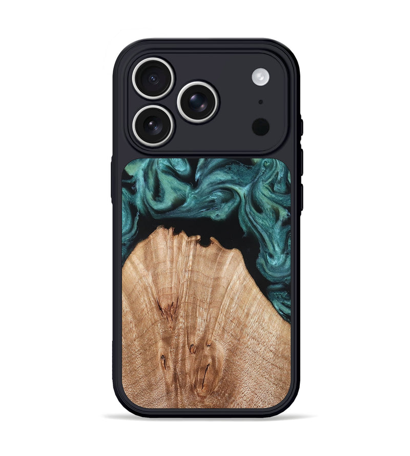 iPhone 17 Pro Wood Phone Case - Jayda (Green, 823150)