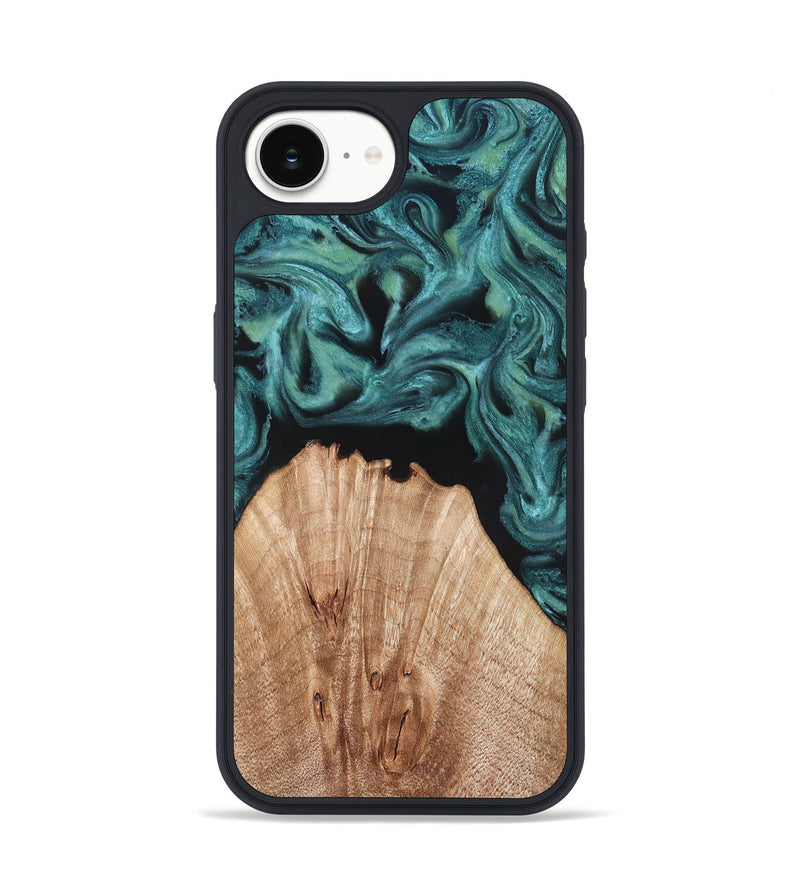iPhone 17e Wood Phone Case - Jayda (Green, 823150)