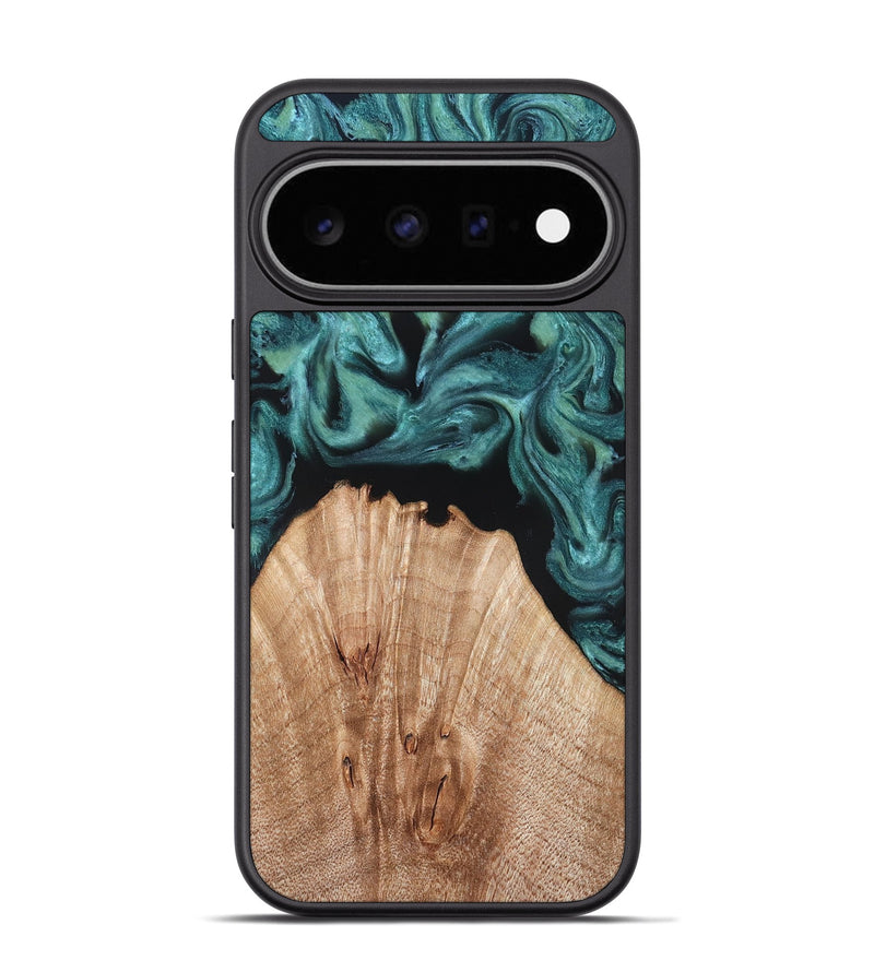 Pixel 11 Pro Wood Phone Case - Jayda (Green, 823150)