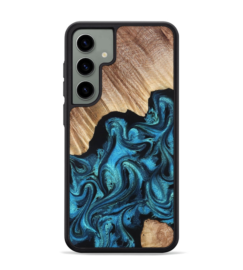Galaxy S24 Plus Wood Phone Case - Raya (Blue, 823152)