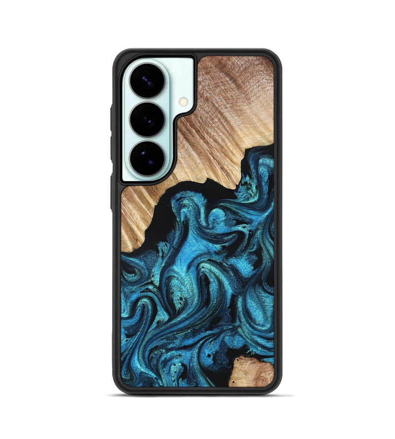 Galaxy S26 Wood Phone Case - Raya (Blue, 823152)