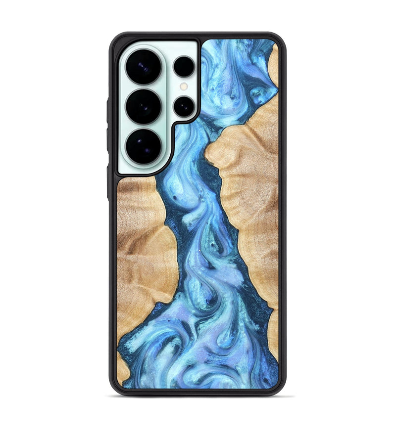 Galaxy S26 Ultra Wood Phone Case - Ashanti (Blue, 823153)