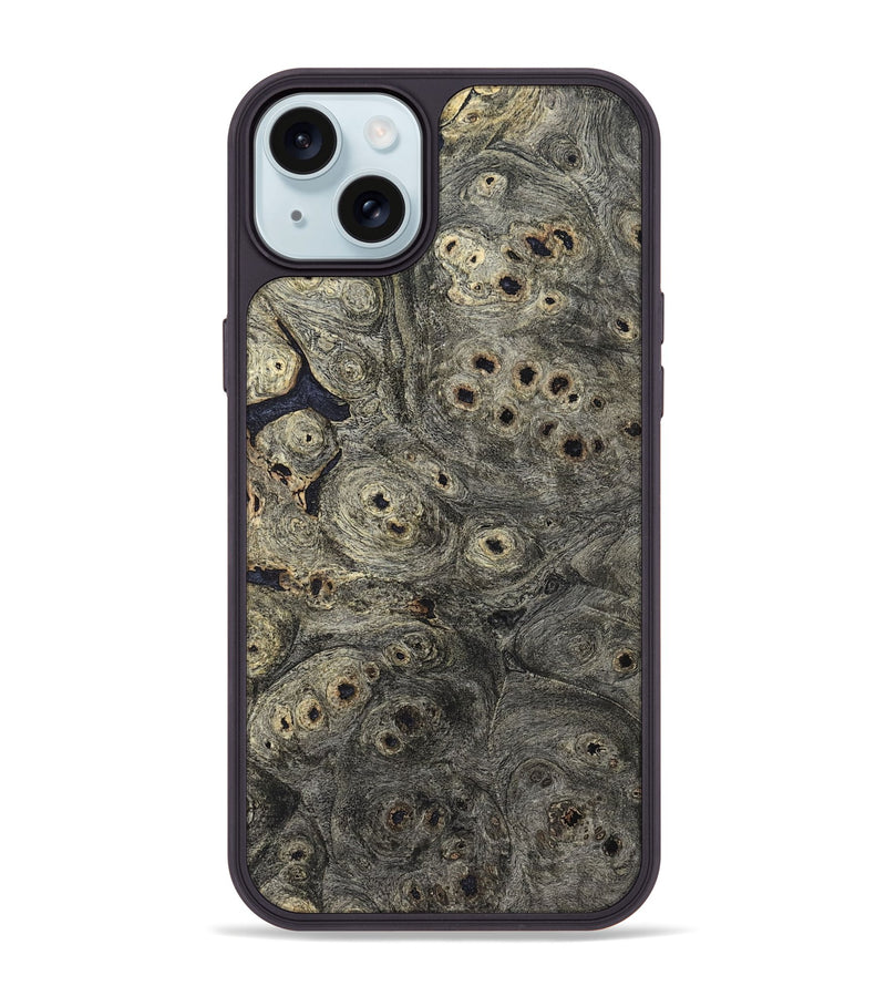 iPhone 15 Plus Wood Phone Case - Efrain (Wood Burl, 823154)