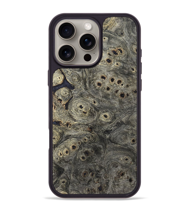 iPhone 16 Pro Max Wood Phone Case - Efrain (Wood Burl, 823154)